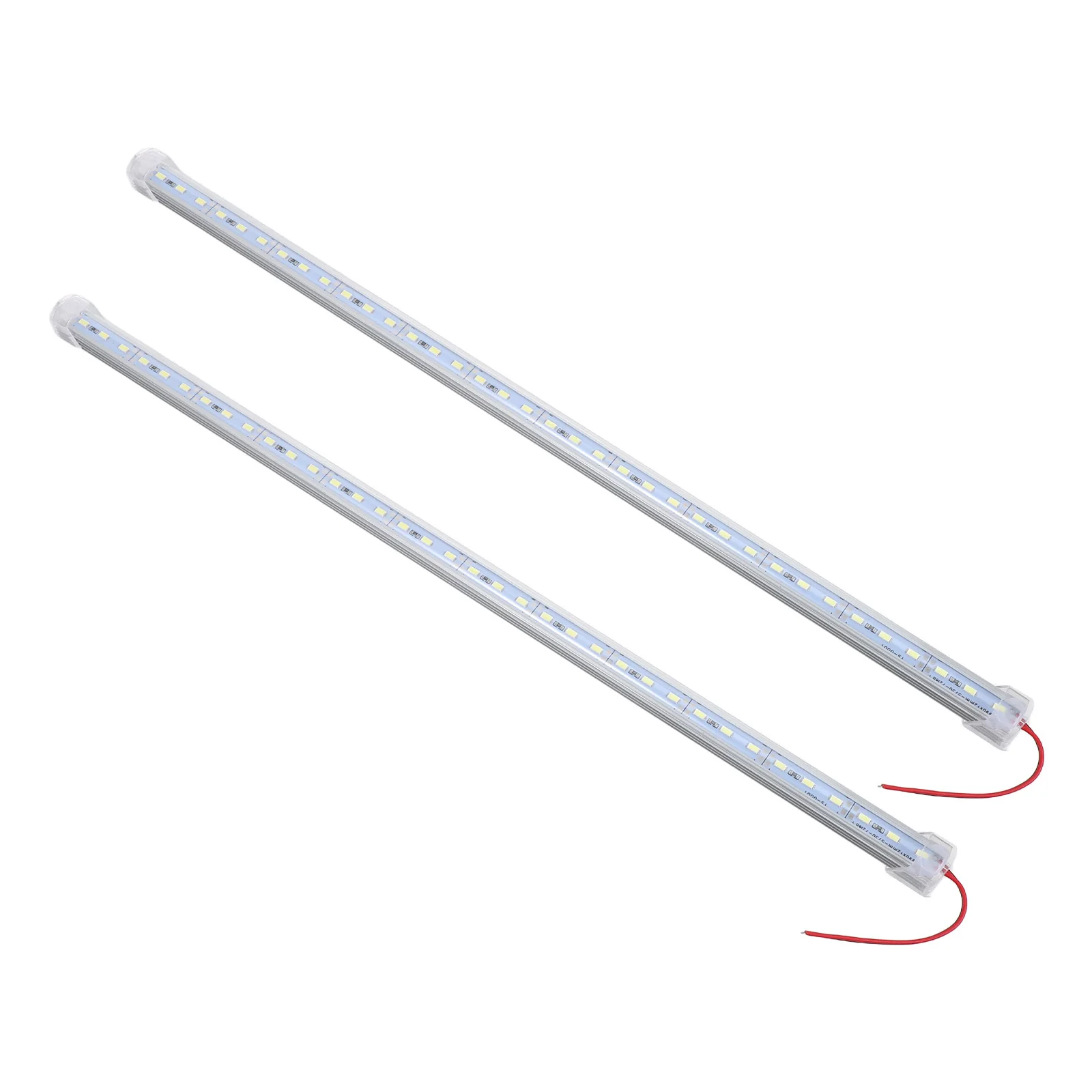 2 قطعة شريط إضاءة صلب 50 سنتيمتر أبيض 14 4 واط DC12V IP65 شريط صلب من الألومنيوم شريط Led صلب للمنزل فان شاحنة Atv العرض #5