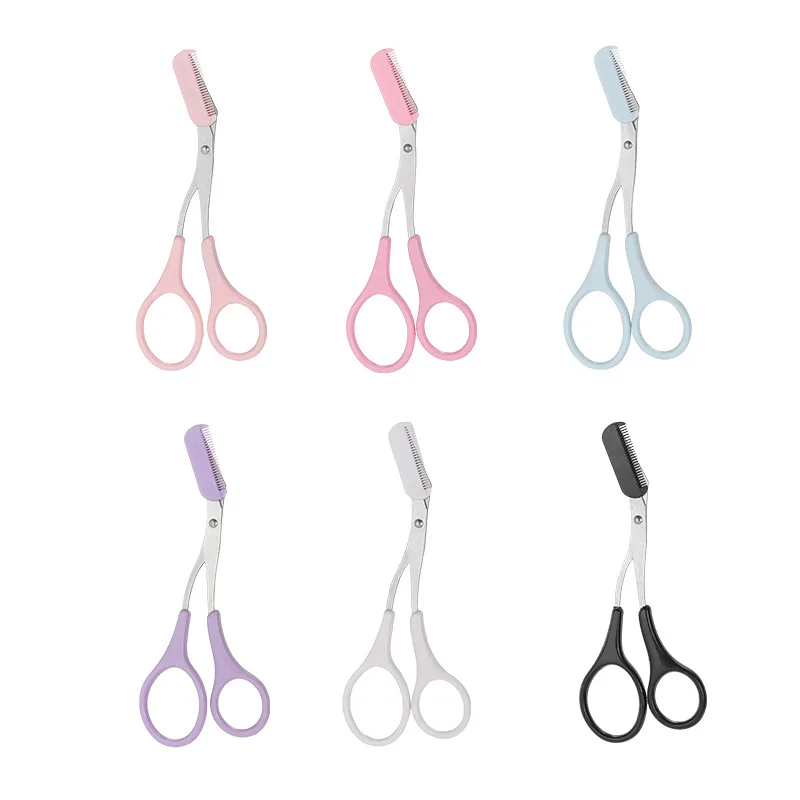 Eyebrow Trimming Knife Eyebrow For Women Professional Eyebrow Scissors Comb Brow Trimmer Scraper Accessories Makeup Tool