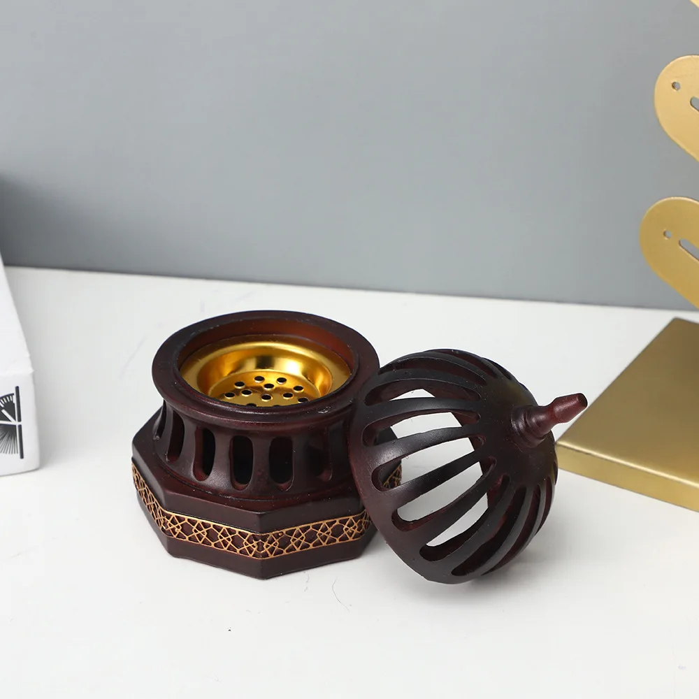 جديد الراتنج الحرفية مبخرة صغيرة الإبداعية جوفاء الروائح الجدول الحلي بسيطة سطح المكتب الديكور