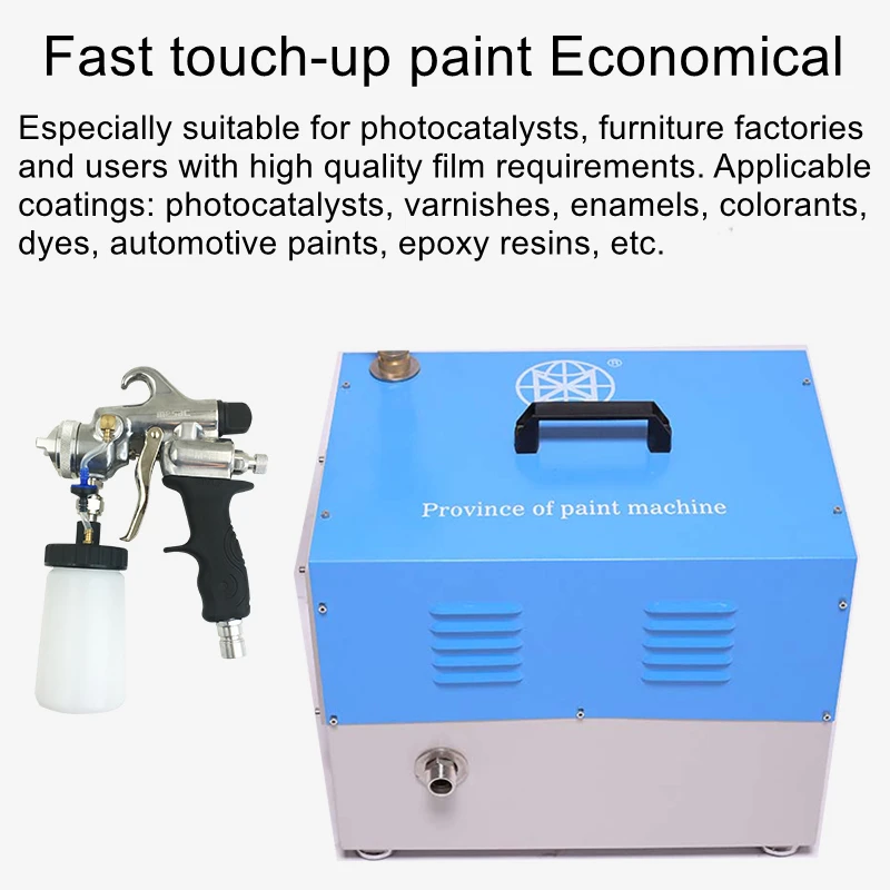 

Fast refinishing low-pressure paint sprayer hot air thermostat turbo high atomization car spray gun