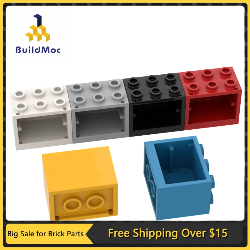 1Pc MOC Parts 92410 Cupboard 2 x 3 x 2 Compatible Bricks DIY Assmble Building Blocks Particle Kid Puzzle Brain Toy Gift