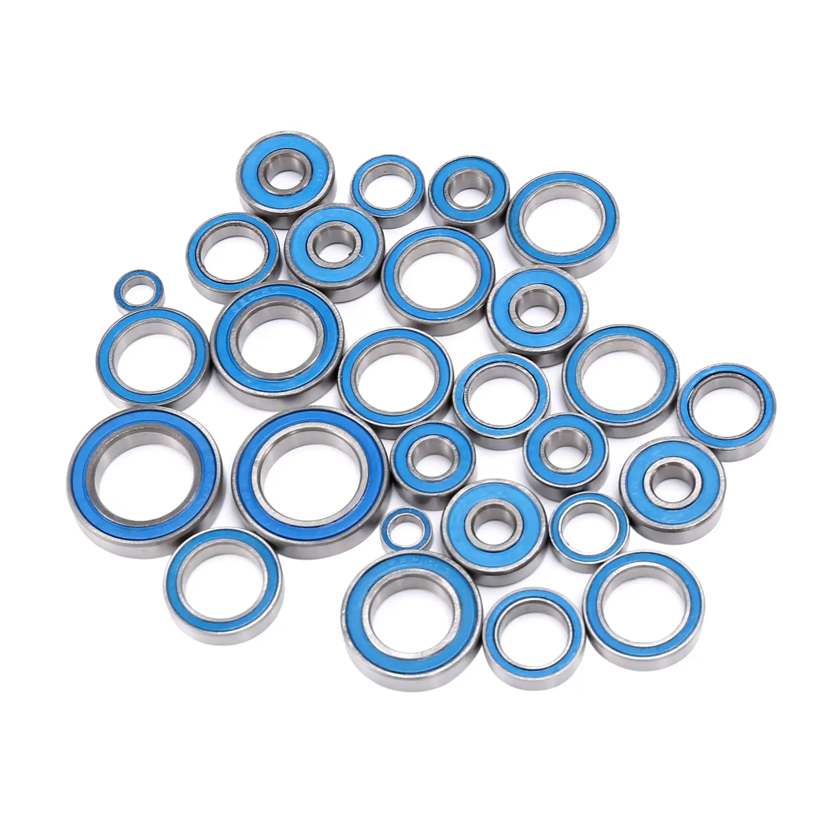 

The New 27Pcs Sealed Bearing Kit for 1/10 4S 89076-4 RC Car Upgrade Parts Accessories