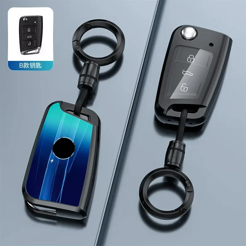 

Premium Key Case Cover for Volkswagen Passat, 2024 Magotan GTE, B8, B9, CC, Variant, Viloran - Stylish Keybag Keychain