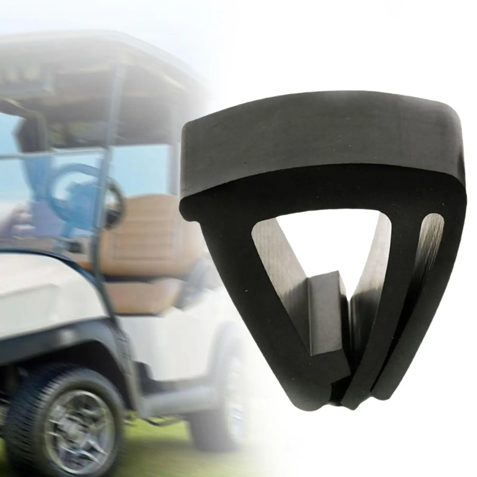 

Golf Cart Windshield Clip Golf Cart Equipment 102005801 Black Stable Performance for 1 inch x1 inch Tubes Premium Window Clips