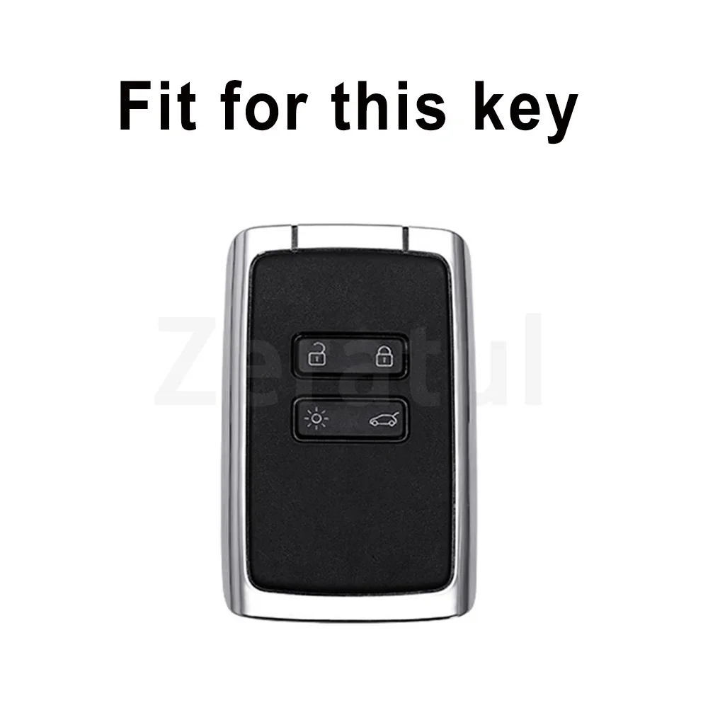 Auto Shell Fob Car Remote Key Case Cover For Renault Megane Clio Scenic Talisman Arkana Koleos Captur For Dacia Sandero Card Fob
