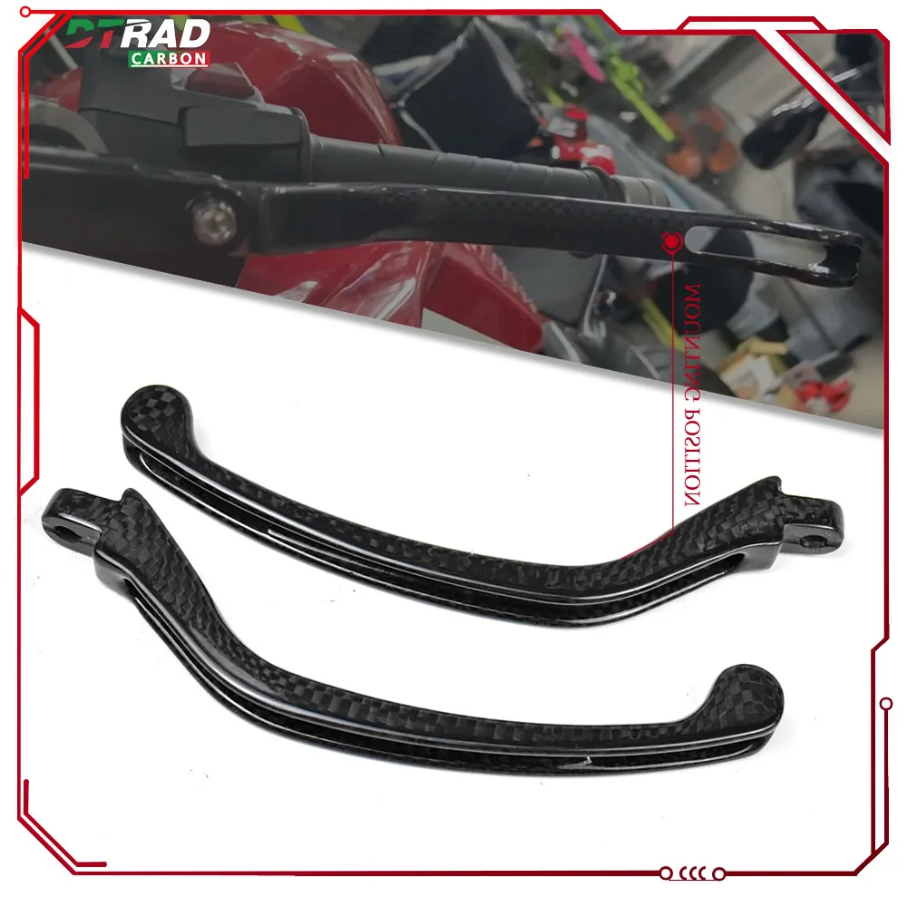Left Right Carbon Fiber Brake Clutch HandleBar Lever For RCS 15 16 17 19 RCS14 RCS15 RCS16 RCS17 RCS19 Handles Replacement Parts