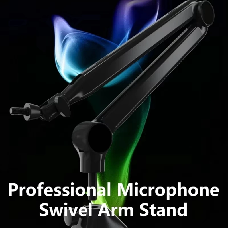 

New Desktop Microphone Holder Press Adjustable Mic Cantilever StandJAS
