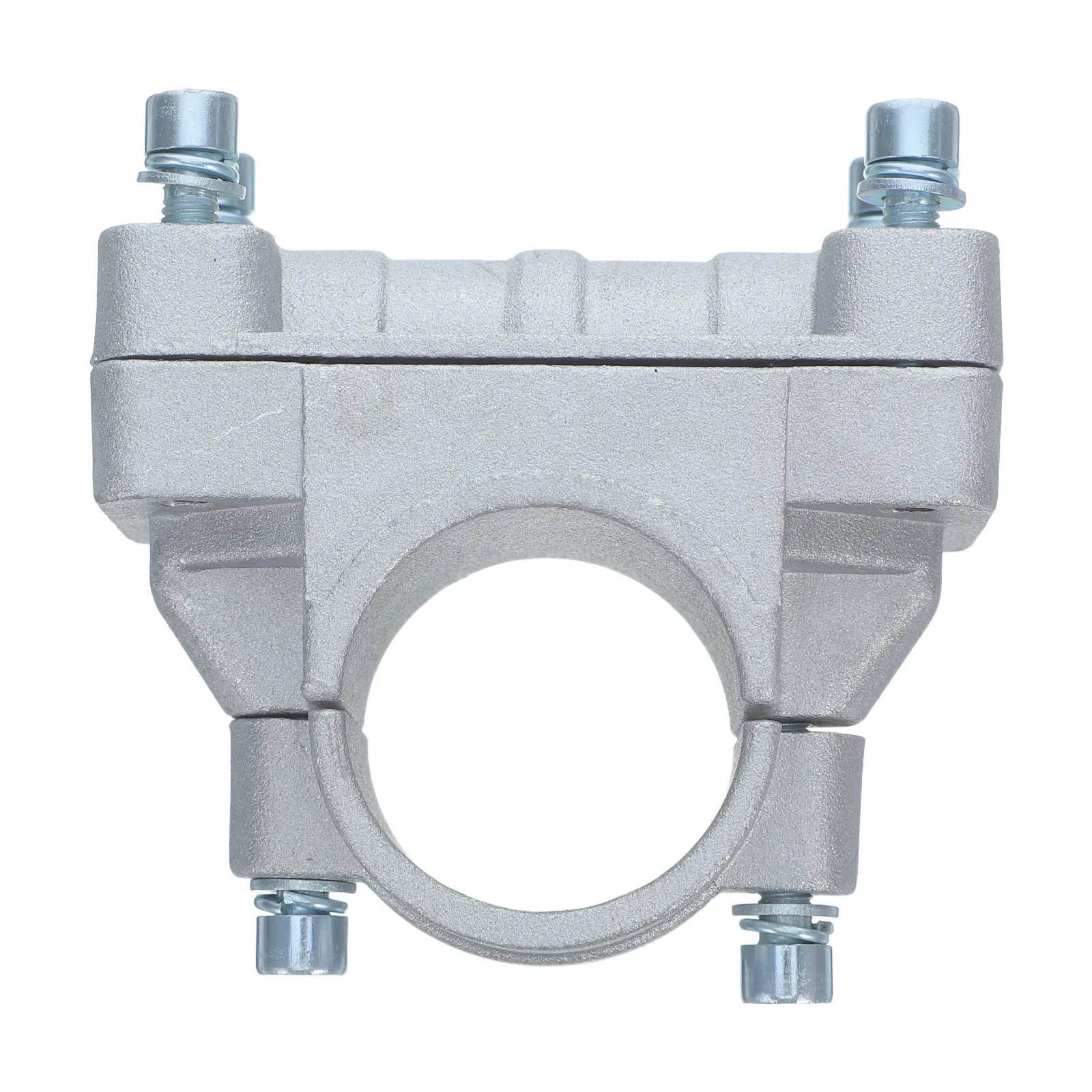 1Set Lawn Mower Handle Bracket Aluminum Alloy Clamp for 26 28Mm Garden Trimmer Fixing Mount Outdoor Push Reel Mower Handle Clamp