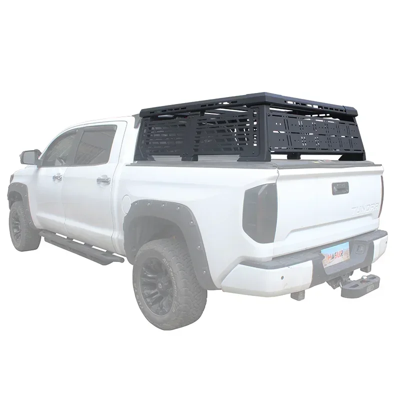 Tundra truck adjust bed rack multifunctional made of steel truck bed rack