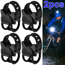 360 Degree Rotation Universal Bicycle Headlight Holder Flashlight Rack Mountain Bike Light Mount LED Flashlight Bracket Holder