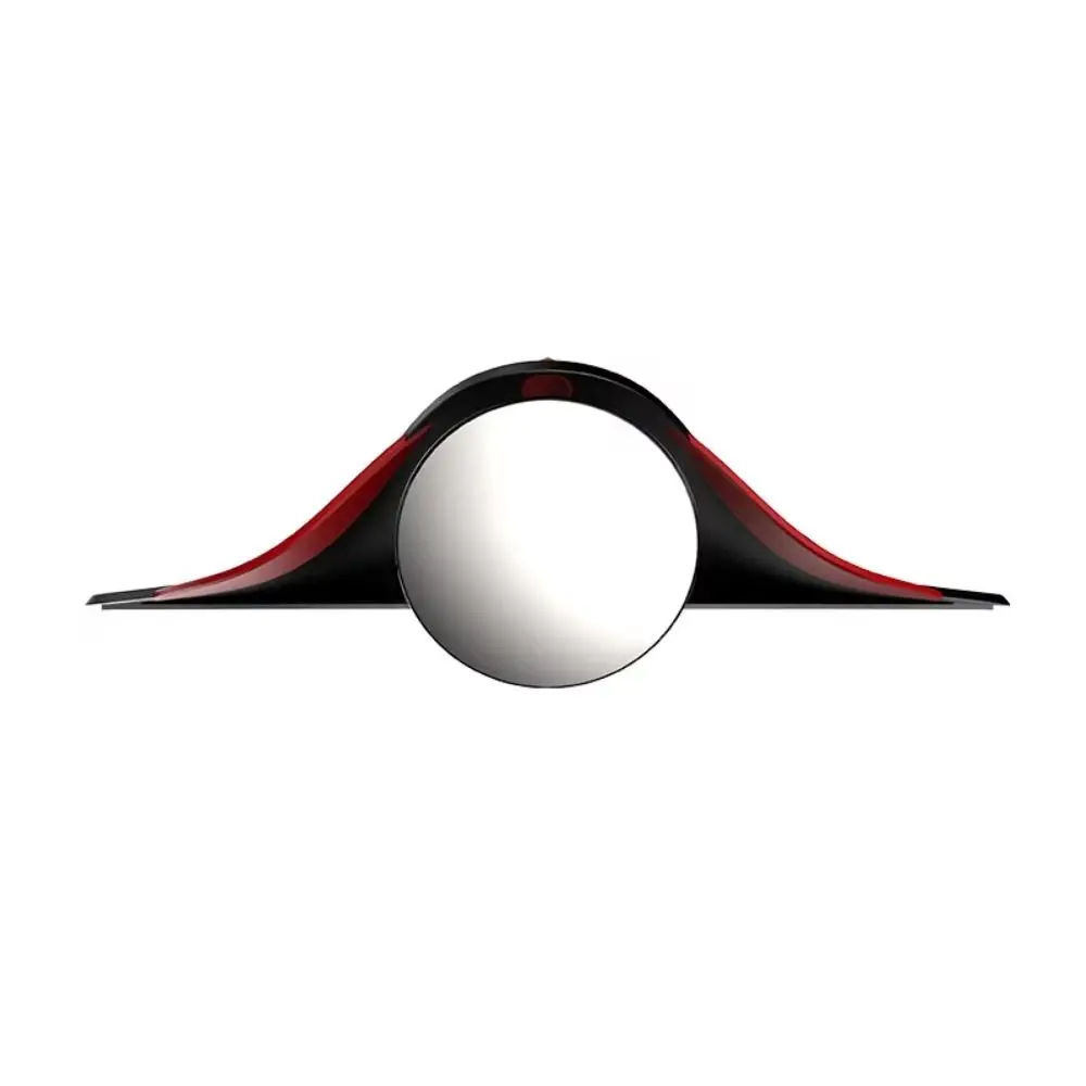 2pcs 360 Degree Adjustable Car Mirror HD Glass Frameless Convex Blind Spot Mirror Adjustable Rotatable Rain Shield