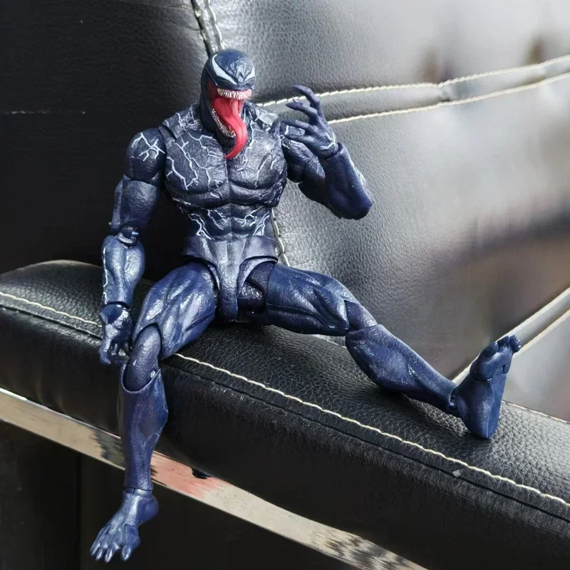 Originaliteit Marvel Universe Anime Figuur SHF Venom 2 Action Figure Speelgoed Collectible Model Desktop Ornamenten Pop Kinderen Geschenken