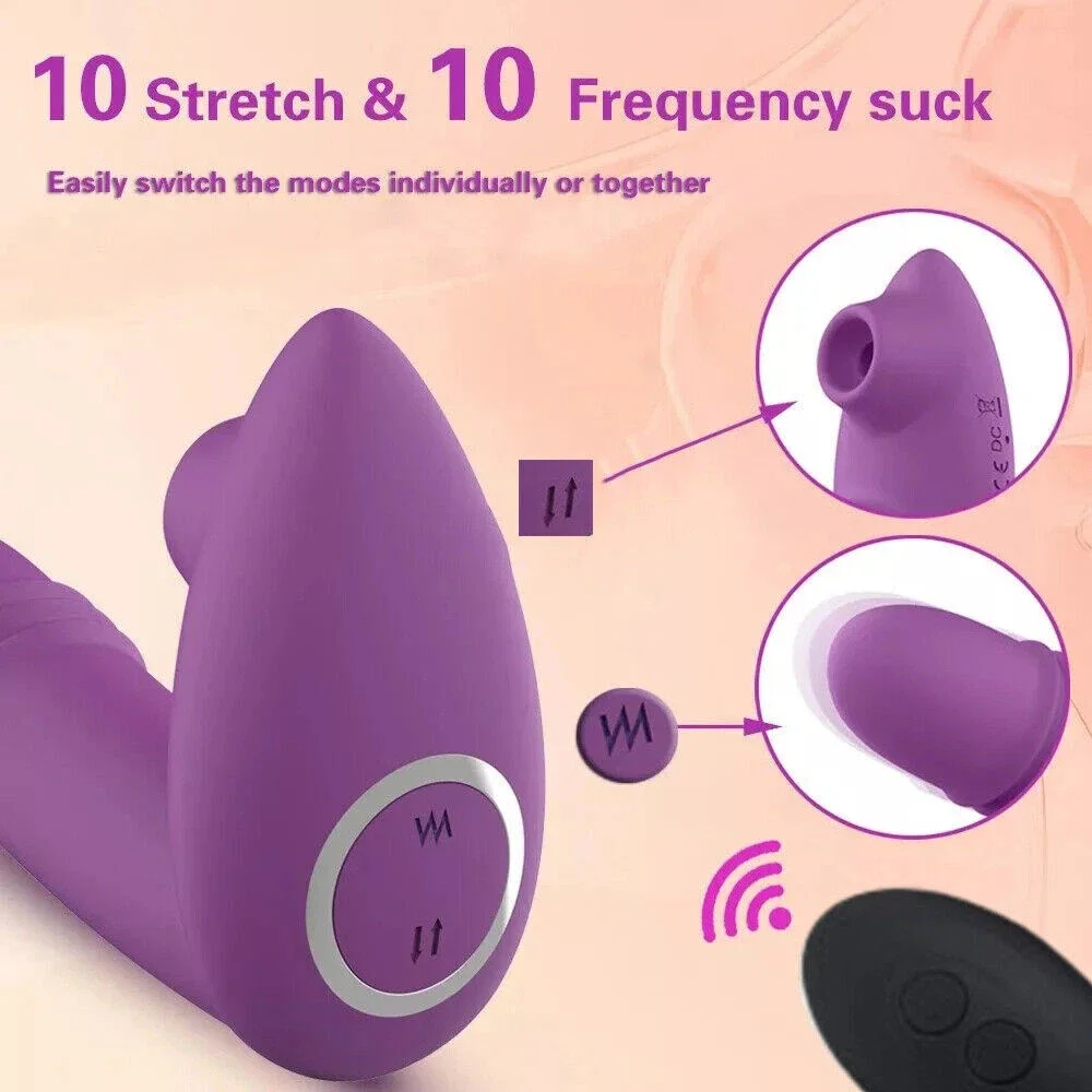 Wearable Intimate Massager for Female, Dual Area Stimulation Multi‑Mode Vibration Adult Personal Toy view 3
