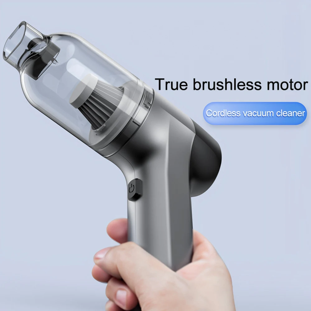 Vacuum Cleaner Strong Suction Cordless Cleaning Machine Robot Home Appliance Car Accessories Powerful Portable Cleaner for Car