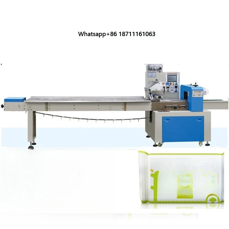 Hamburger Patties Packing Machine Automatic Surgical  Balloon Dumplings Flow Pillow Packing Machine