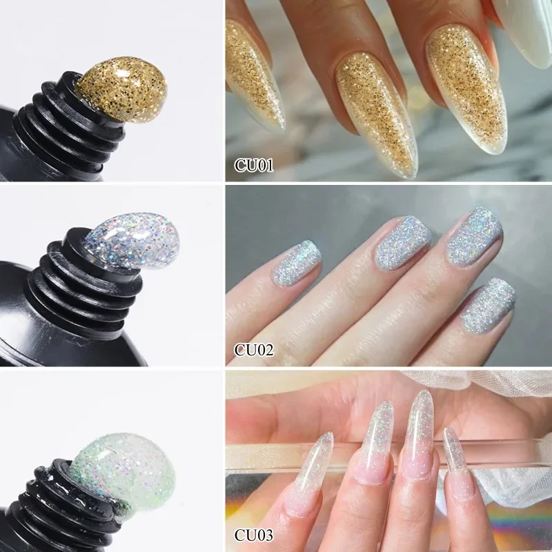 16 pz/set Estensione Unghie Gel Kit Rosa Costruzione Rapida Strumenti Completivi Clip di Cristallo Pennello Forma Set Manicure Prolungare Unghie Forniture