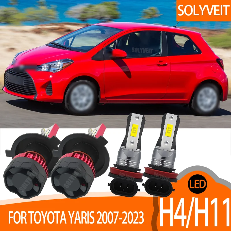 

Quick Mount LED Headlight Foglamp Bulbs Hassle Free Setup FOR TOYOTA YARIS 2007-2015 2016 2017 2018 2019 2020 2021 2022 2023
