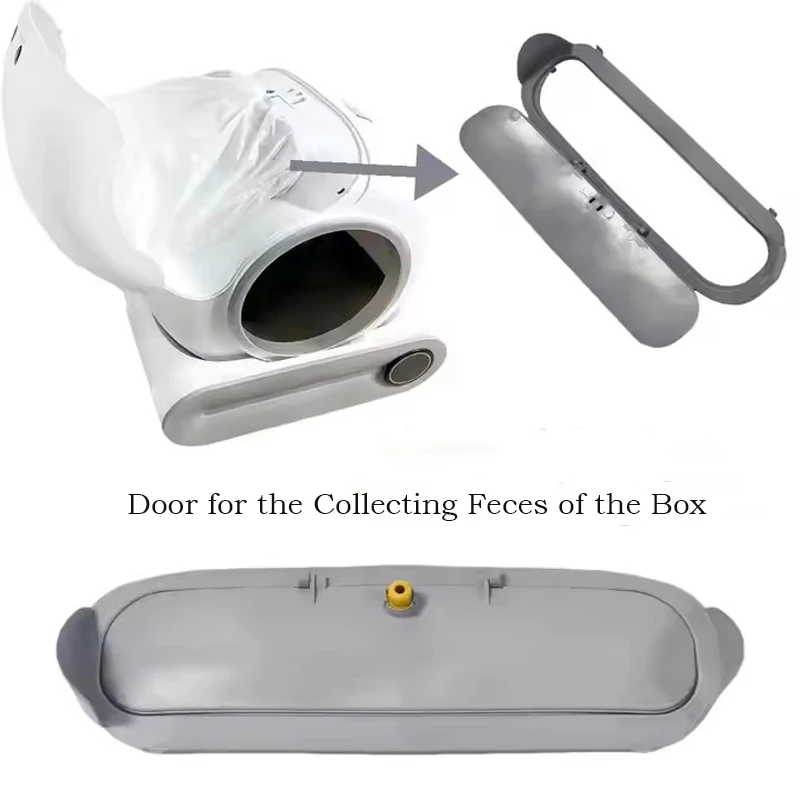 

Tonepie Automatic Cat Litter Box Accessories Bin Door Collecting Feces for TONEPIE TI PRO Cat Toilet