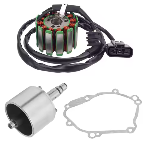 2D1-81410-10-00 5VY-81450-00-00 Flywheel Rotor Stator Coil Gasket for Yamaha FZ1 1000 2006-2015 FZ8 800 2011-2013 YZF R1 1000 04