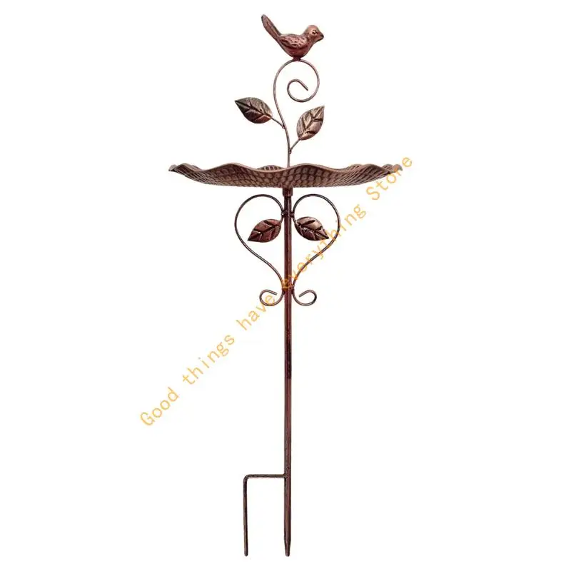 

Устойчивая к ржавчине декоративная кормушка для птиц в цветочном горшке двойного назначения для растений и птиц 55KF