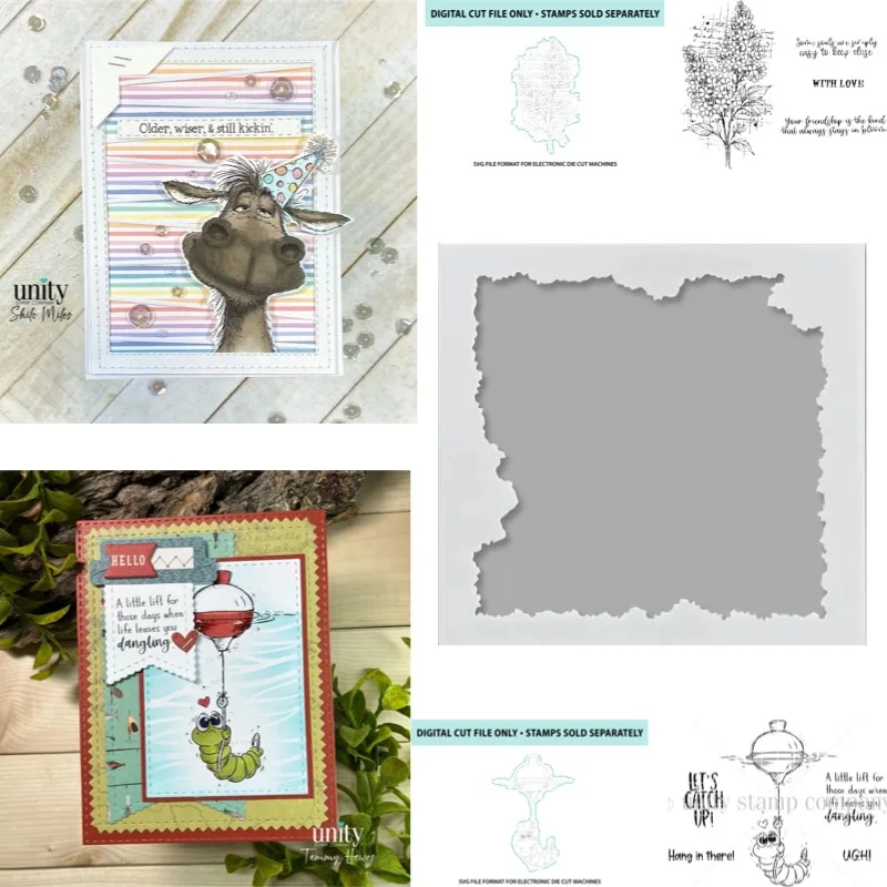 We Can't Wait to See You Stamps And Dies New Arrival 2026 Scrapbook Diary Decoration Stencil Embossing Template DIY Greeting