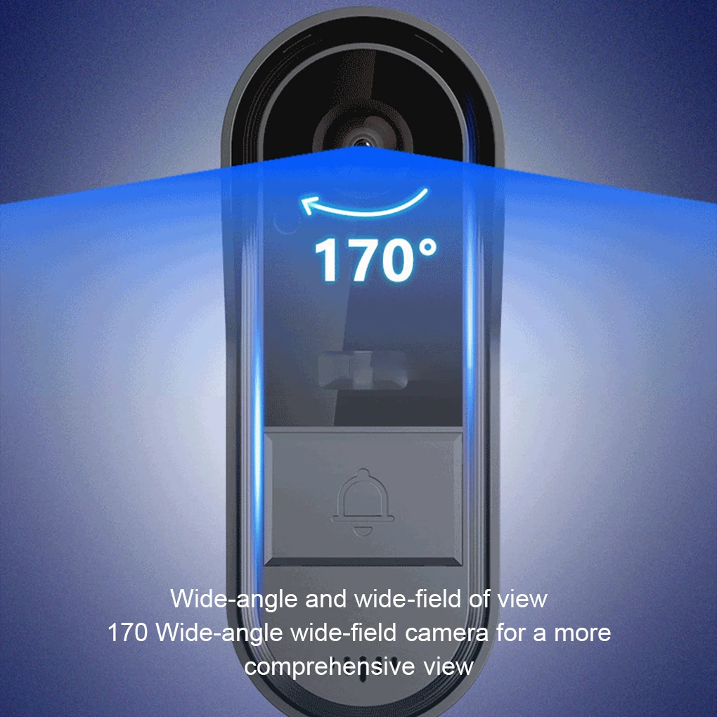 Smart WiFi Video Intercom With Outdoor Waterproof For Home Security Video And Video Recording