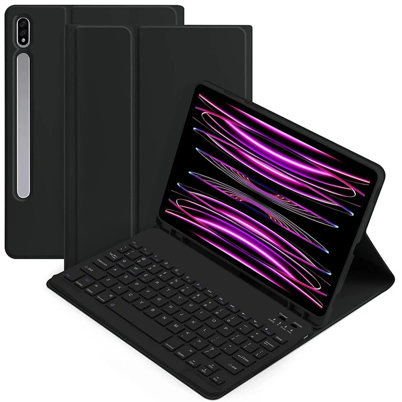 

Tablet Keyboard Case for Samsung Galaxy Tab S10 Plus 12.4" Magic Keyboard Cover For Galaxy Tab S9 plus S7 FE S8 PLUS 12.4 Funda