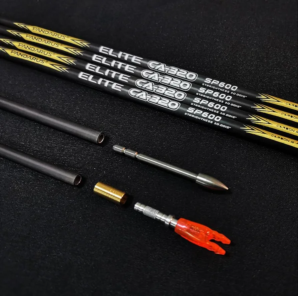 4pcs Tungsten steel Glue-in Archery Hunting Bullet Arrow Point 120 grains for X10 and other 3.2mm Shaft