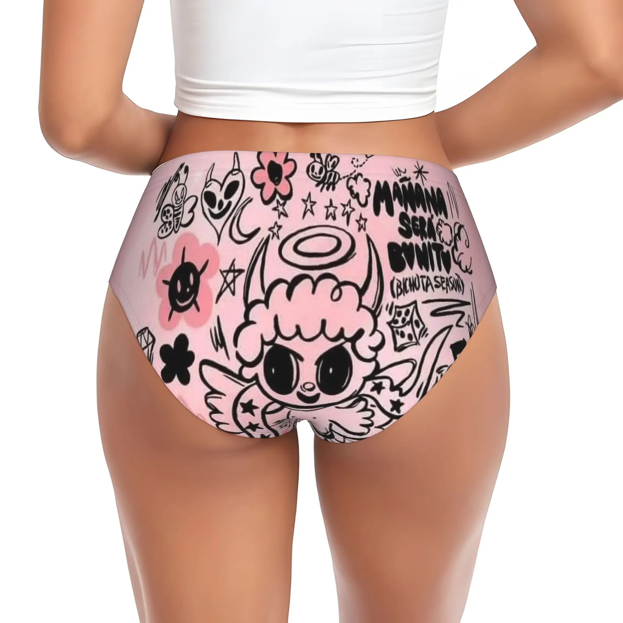 Custom Women Manana Sera Bonito Bichota Karol G (2) Panties Breathable  Briefs Underwear