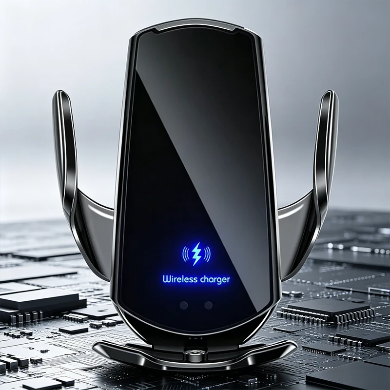 

15W Fast Car Wireless Charger Magnetic Air Vent Phone Mount Car Wireless Charger with Auto-Sensing