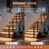 Intelligent Motion Sensor Stair Light Kit, Smart Bluetooth APP Remote Control, Dynamic & Constant Lighting for Indoor Staircase 3