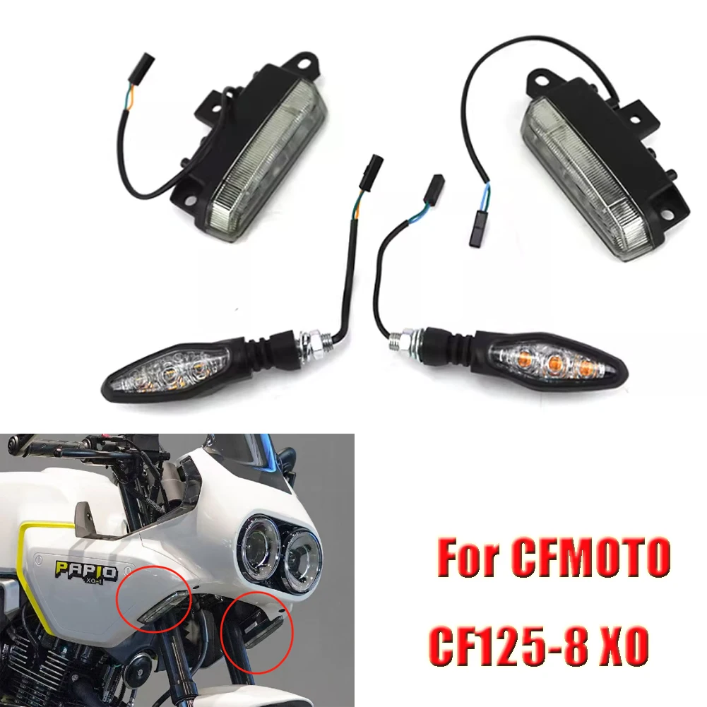 

Motorcycle Front Rear Left Right Turnlight Turn Signals Turn Lamp For CFMOTO CF125-8 XO CF xo