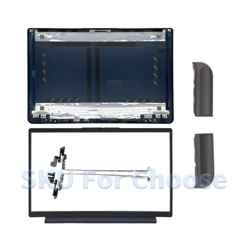 New Repalce Cover For Ideapad 15s 3-15ITL6 ALC6 2021 Laptop LCD Back Cover Rear Top case Front Bezel Hinges Hingecover Blue