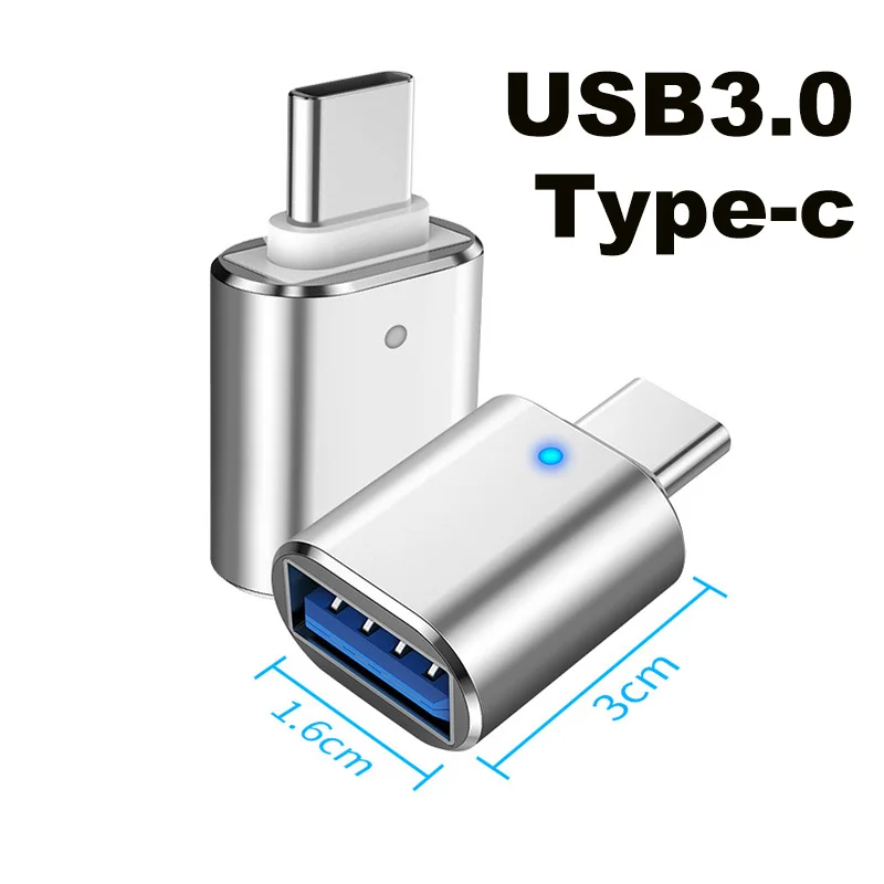 USB 3.0 do type-c OTG Adapter USB typ C męski na Micro USB żeński konwerter do Macbook Samsung S20 USBC OTG złącze