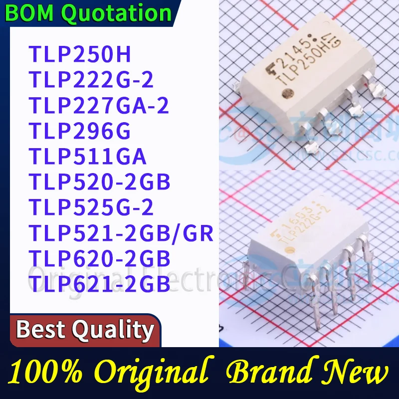 

TLP250H TLP222G-2 TLP227GA-2 TLP296G TLP511GA TLP520-2GB TLP525G-2 TLP521-2GB/GR TLP620-2GB TLP621-2GB