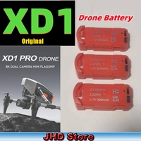 JHD Drone Battery For XD1 Orignal LSRC-XD1 RC Battery Drone Professional 4K XD1 RC Drone Batteries 3.7V 600Mah Battery Wholesale