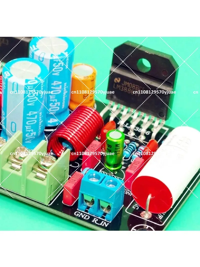 68W+68W 2-Way LM3886 Power Amplifier Board DIY Kit Audio Amplifier Board (No Chip)