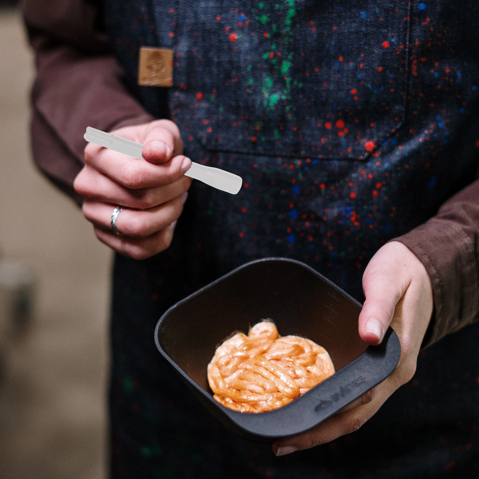 

60 шт. одноразовые палочки для перемешивания, PP стержни для смешивания пигментов для татуировки, рисования, инструмент для смешивания жидкости, миксер для пигментов для татуировки