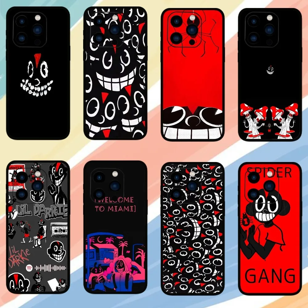 Singer L-Lil D-Darkie Phone Case For iPhone 15 14 13 12 11 Pro Max mini XS XR X 8 Plus SE Cover