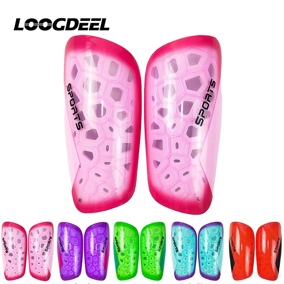 LOOGDEEL Soccer Leg Protection Board Adults Teenagers Children Diameter Professional Shin Guard Football Insert Calf Pad Sleeves