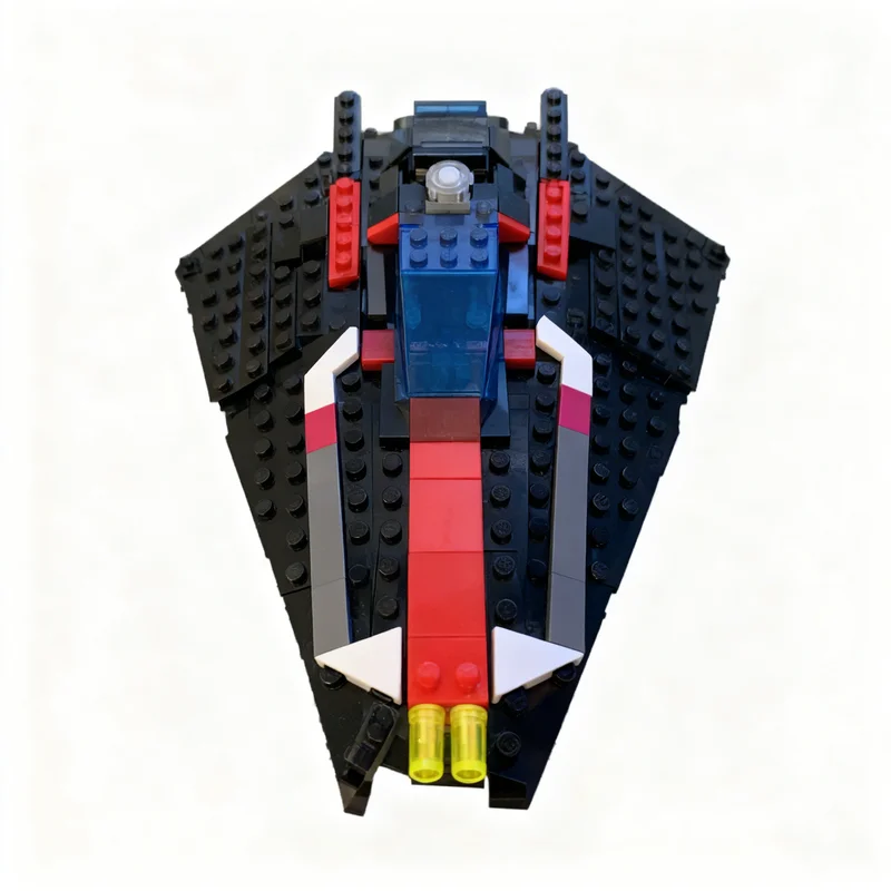 255pcs MOC Arrowhead Interceptor Space Spyrius Model Toys Building Blocks Construction Christmas Gift Education Creative 3D