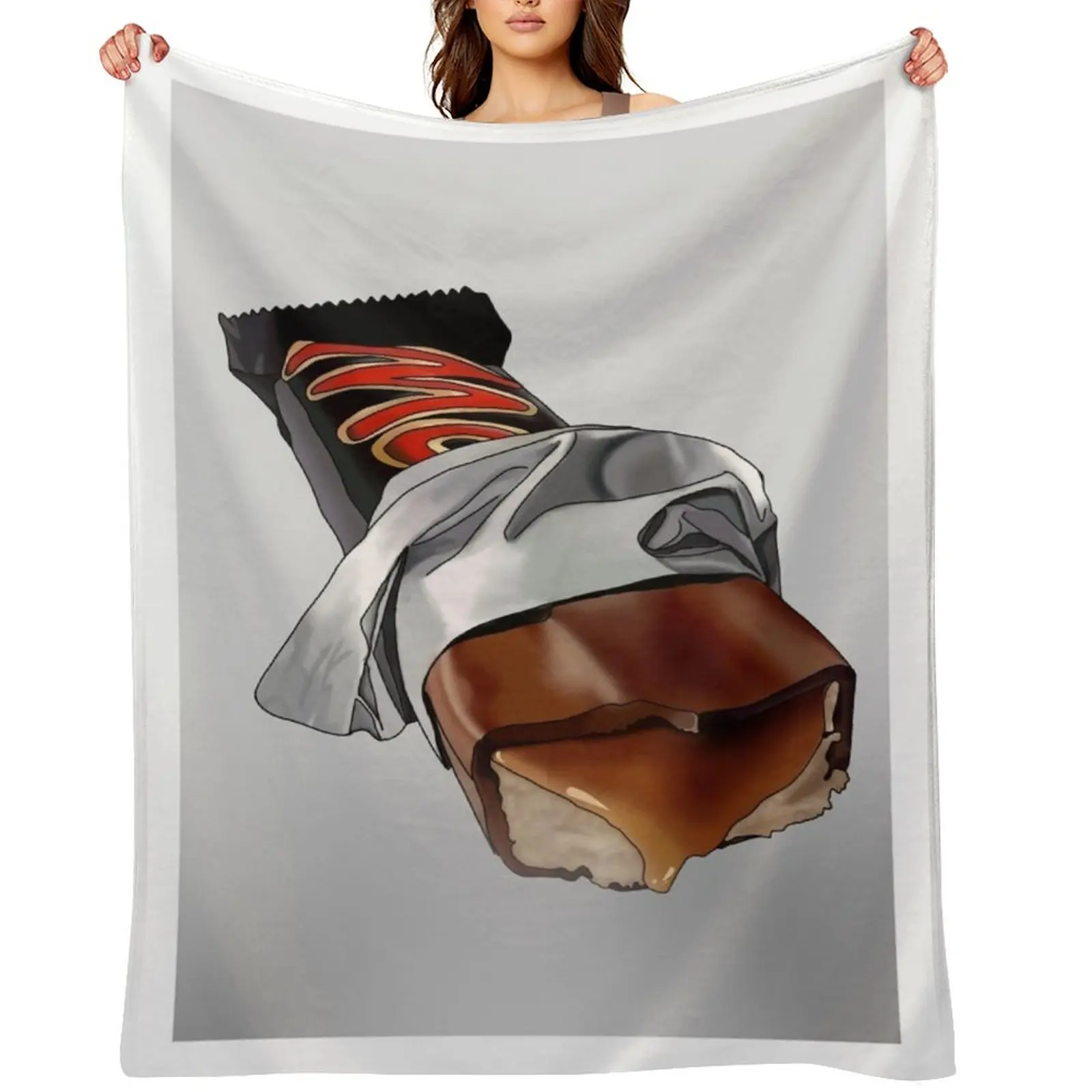 

mars bar Throw Blanket Hairy For Baby Tourist Soft Beds Blankets