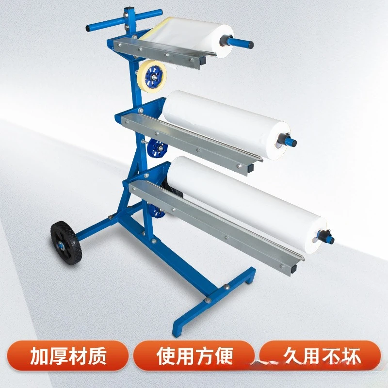 Suitable for automotive painting, masking paper, cutting stand, painter,  shelf, mobile multi-functional paint