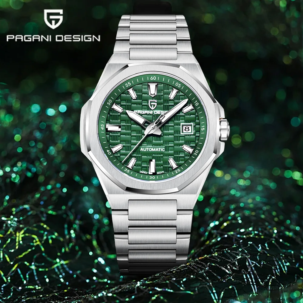 

2025 Pagani design top Business mechanical automatic Watch luminous 10BAR 316l stainless steel men's watch Sapphire mirror watch