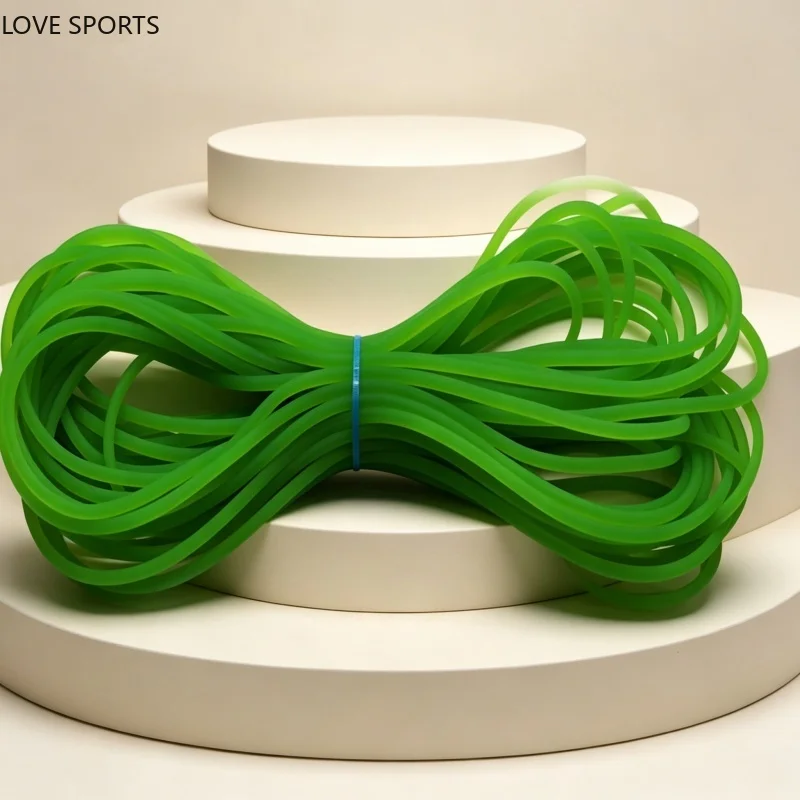 10M Massives Latex-Gummiseil 1,6mm-6,0mm Hochelastisches Band Bungee-Seil für Angeln Anti-Verlust-Sicherungsseile Outdoor-Sportzubehör – Detail 5