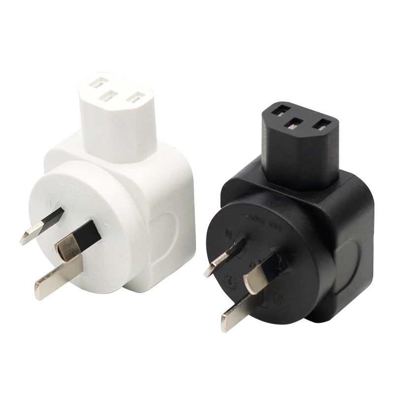 

C13 To AU Australian Standard 3 Pin Male Plug Power Adapter Industrial Plug