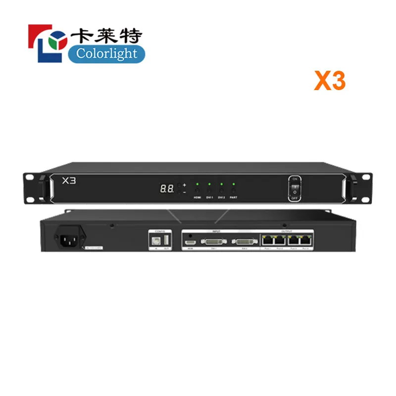 Colorlight-X3 Video Processor LED Display Controller, All-in-One, Switches between Multiple Signal