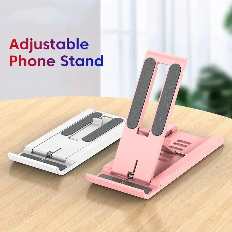 

Портативный настольный держатель, складная мини-подставка для мобильного телефона для iPhone 17, 16, 15, 14, планшета, iPad Xiaomi, универсальный настольный кронштейн, держатель