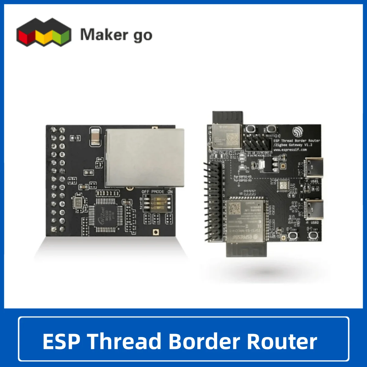 Placa de desarrollo de enrutador de borde de rosca ESP, Zigbee Gateway, Ethernet, admite escenarios de aplicación de materia