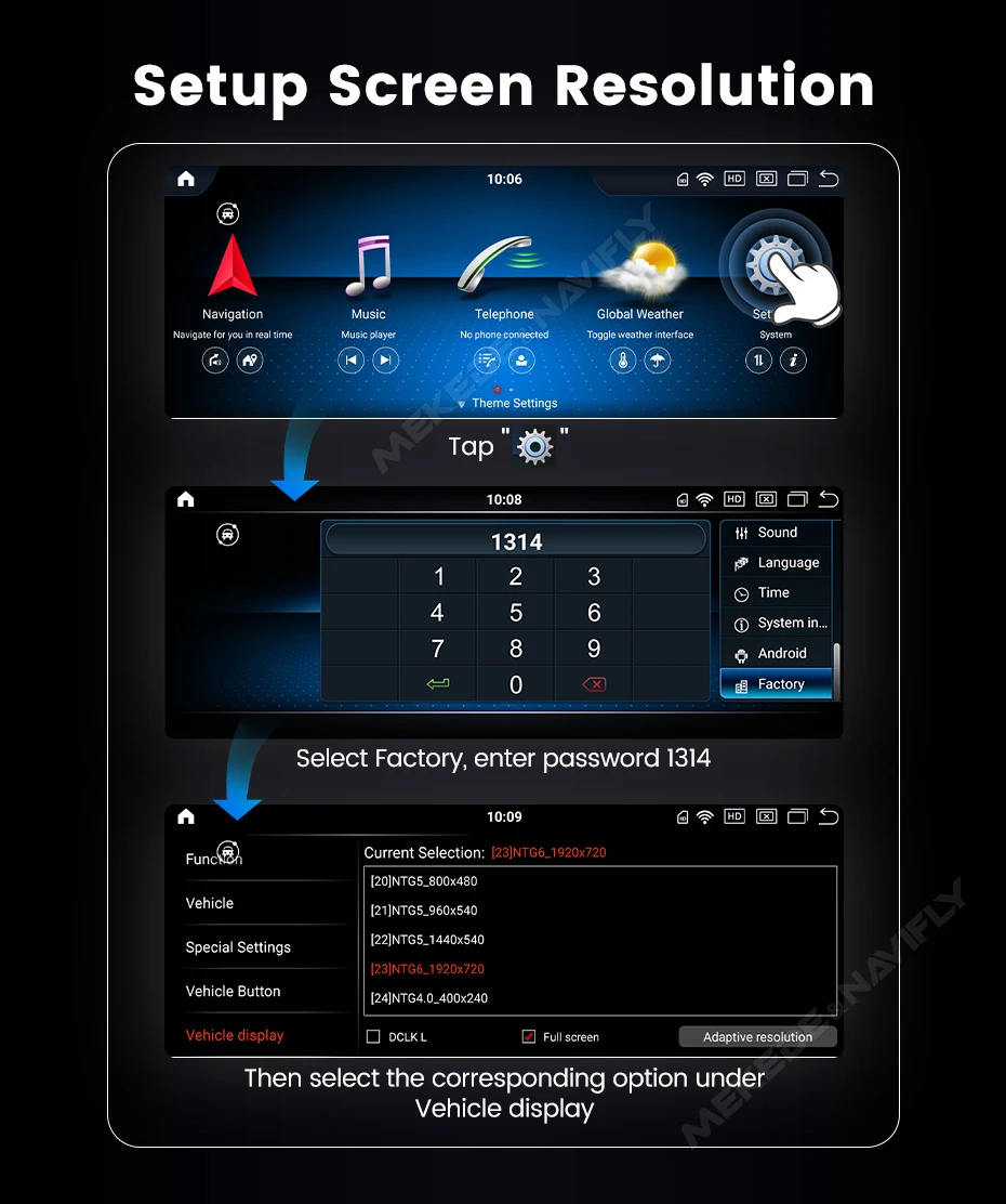 MEKEDE EU Duty Free Qualcomm Snapdragon 680 für Mercedes Benz C W205-GLC 2014 - 2018 NTG5.0 System Autoradio Intelligentes System Multimedia-Player Kabelloses Carplay Android Auto 4G DSP GPS-Navigation WIFI 1920*720 – Detail 37